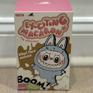 USA NEW Authentic Labubu Monsters Exciting Macaron Sealed Vinyl Face Blind Box
